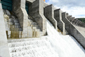 На Богучанской ГЭС испытывают уникальный ступенчатый водосброс