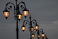 Москвичи оценивают исторические фонари 
